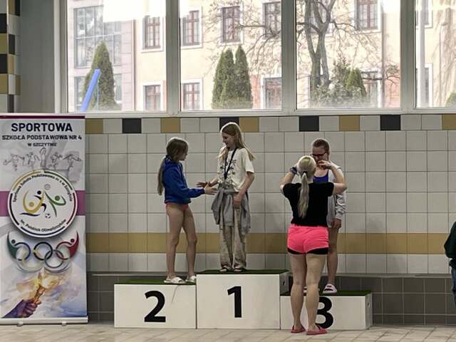 Pływacy z naszej szkoły