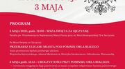 Zaproszenie na obchody 234. rocznicy uchwalenia Konstytucji 3 Maja