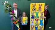 Podziękowanie dla dzieci z Klubiku "Artystyczne Dzieciaki z Zabiel"