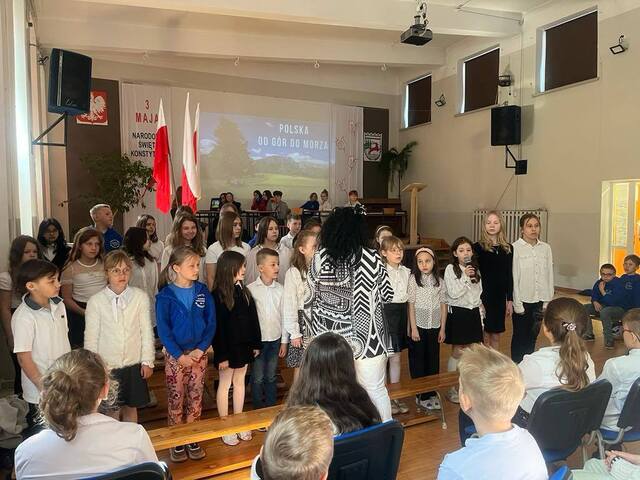 Uroczysty apel z okazji uchwalenia Konstytucji 3 Maja
