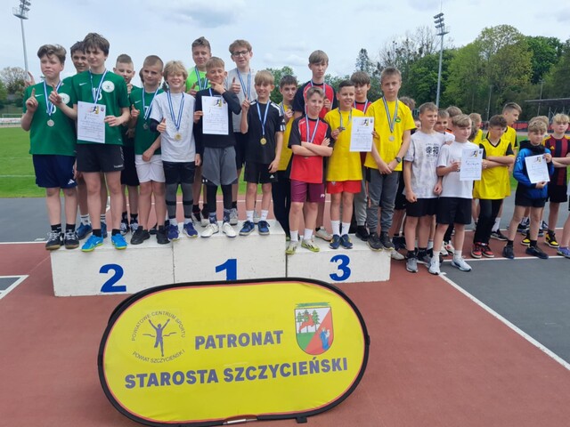 Mistrzostwa Powiatu Szczycieńskiego w Czwórboju LA