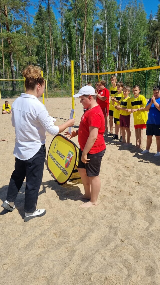 Z plażówki wracamy z medalami oraz I MIEJSCEM