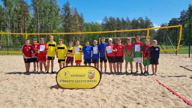 Z plażówki wracamy z medalami oraz I MIEJSCEM