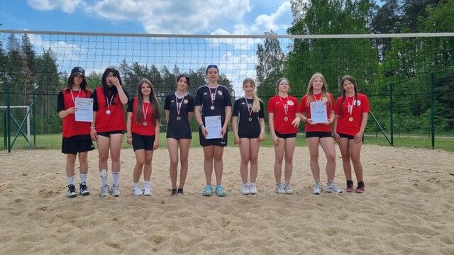 Z plażówki wracamy z medalami oraz I MIEJSCEM