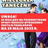 Wieczorek Taneczny przełożony ze względu na deszcz