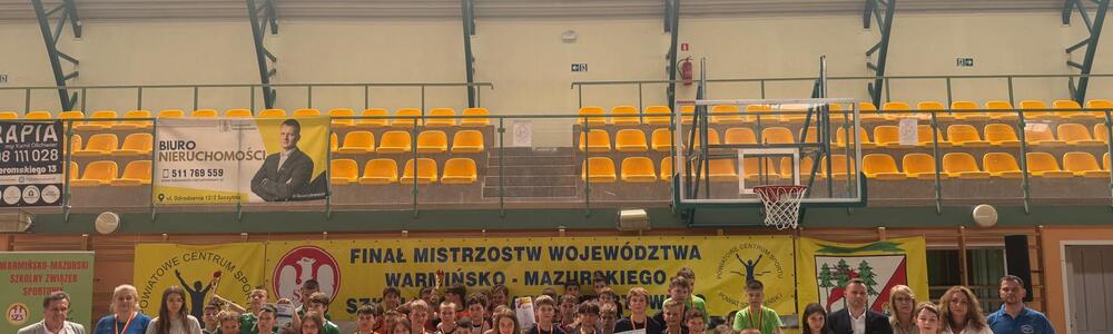 Finał Mistrzostw Województwa W-M SZS w Mini Piłce Siatkowej „3” Osobowej Chłopców Igrzyska Dzieci