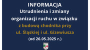 Uwaga na utrudnienia w ruchu