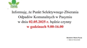 Informacja o PSZOK