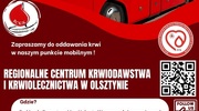 Mobilny punkt poboru krwi