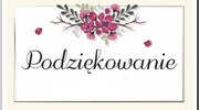 PODZIĘKOWANIE