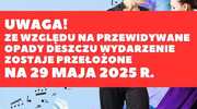 Wieczorek Taneczny zostaje przełożony ze względu na deszcz 