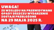 Wieczorek Taneczny przełożony ze względu na deszcz