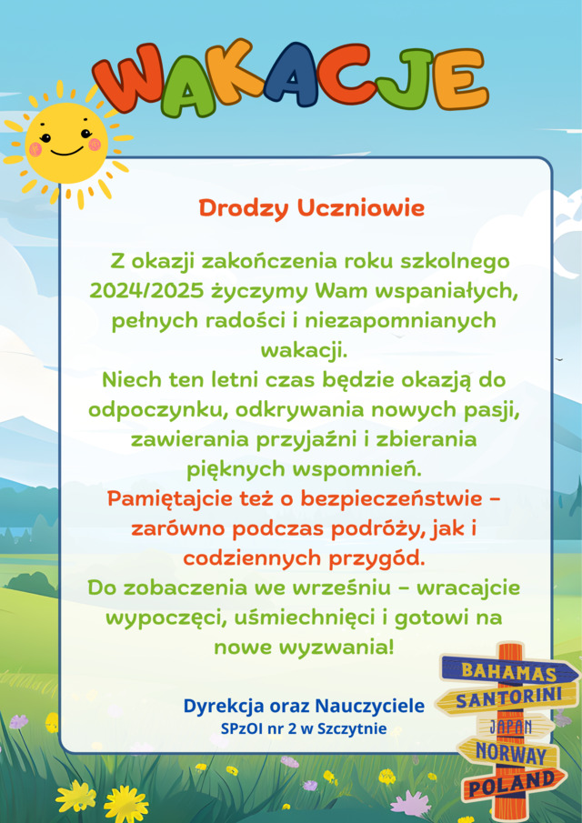 wakacje