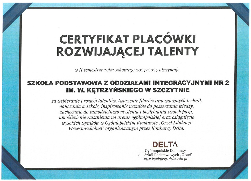 Wyniki Ogólnopolskiego Konkursu „Orzeł Edukacji Wczesnoszkolnej”