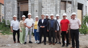 Burmistrz z Radnymi zwiedzili zabytkową wieżę ciśnień