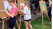 Jubileuszowy XX Plener Malarski pod hasłem „Ilustracja do bajki mazurskiej”