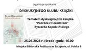 Spotkanie Dyskusyjnego Klubu Książki
