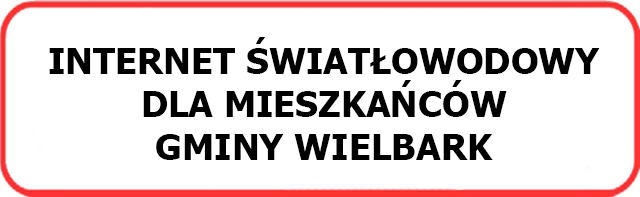 BANER - internet światłowodowy dla mieszkańców Gminy Wielbark