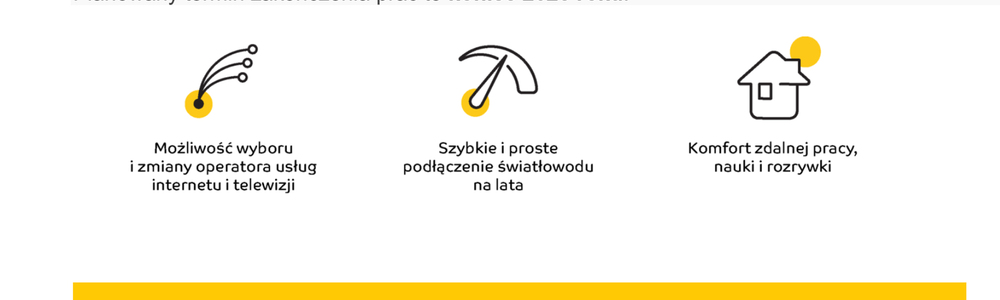 Rozpoczęcie budowy sieci światłowodowej w Gminie Wielbark