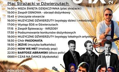 GMINNE DOŻYNKI 2025 w Dźwierzutach 