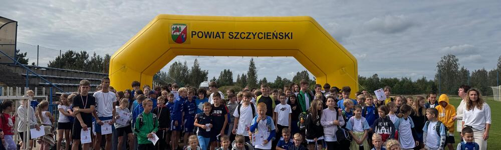 Mistrzostwa Powiatu Szczycieńskiego w Indywidualnych Biegach Przełajowych Szkół Podstawowych
