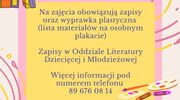 Nabór na cykliczne zajęcia "Sobota w bibliotece"