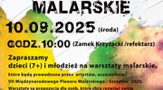 Zapisy na warsztaty malarskie dla dzieci i młodzieży