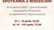 Spotkania z rodzicami