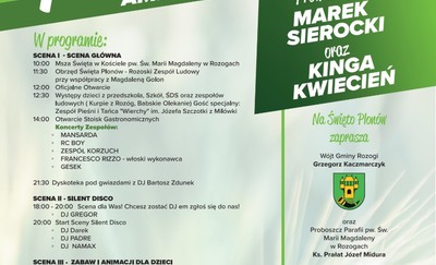 Już 7 września w Amfiteatrze w Rozogach odbędzie się Festiwal Święta Plonów 2025