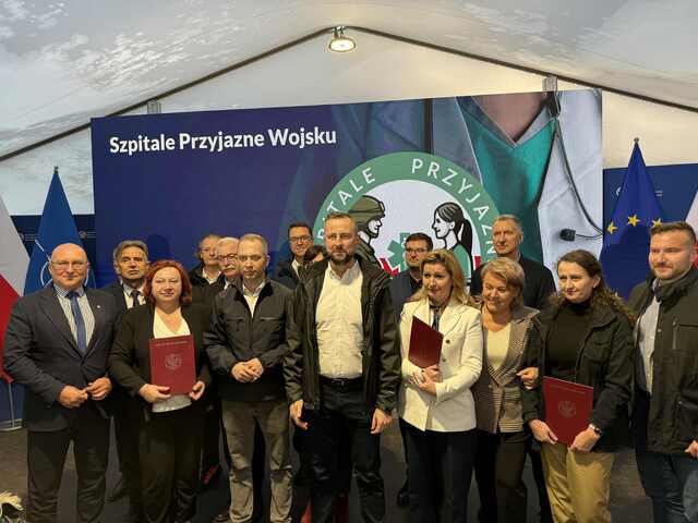 Szpital Powiatowy w Szczytnie zakwalifikowany do programu "Szpital przyjazny wojsku"