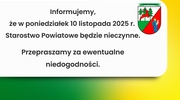Informacja dla mieszkańców