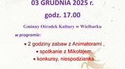 Mikołajki 2025 - zapraszamy dzieci wraz z rodzicami