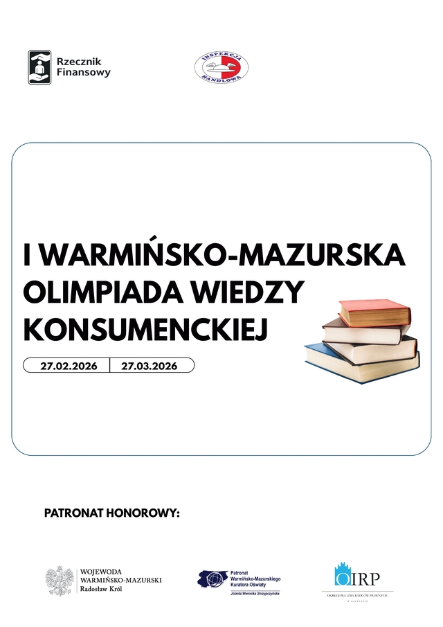 Warmińsko-Mazurska Olimpiada Wiedzy Konsumenckiej 