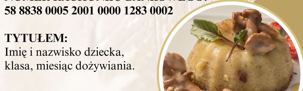 Opłaty za obiady - styczeń 2026