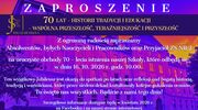JUBILEUSZ 70-LECIA - ZAPROSZENIE