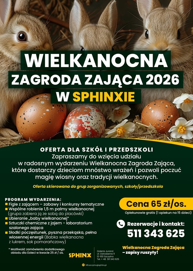 Wielkanocna Zagroda Zająca 2026