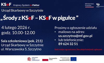 „Środy z KSeF – KSeF w pigułce” w Szczytnie