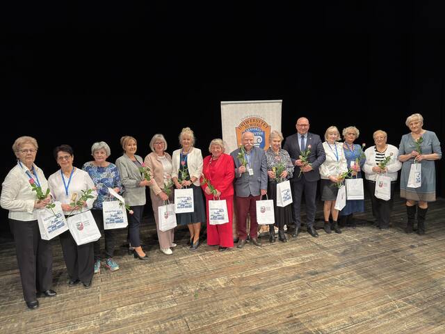 Podsumowanie z wielkanocnym akcentem w Uniwersytecie Trzeciego Wieku „Seniorzy” w Szczytnie