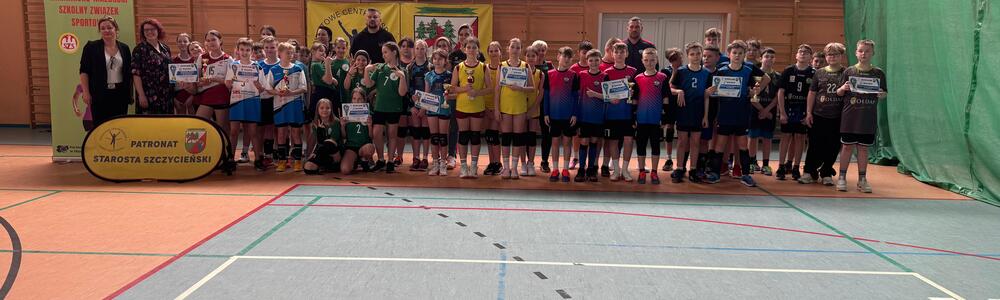Półfinał Mistrzostw Województwa W-M SZS w Mini Piłce Siatkowej „2” Osobowej Dziewcząt i Chłopców Igrzyska Dzieci