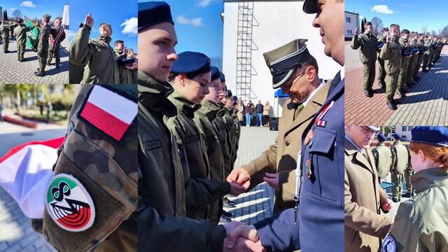 Kadeci ze Szczytna złożyli uroczyste ślubowanie