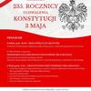 Obchody 235. rocznicy uchwalenia Konstytucji 3 Maja
