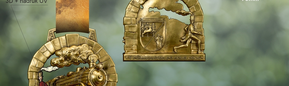 V PÓŁMARATON PO KOLEI - KOSZULKA I MEDALE