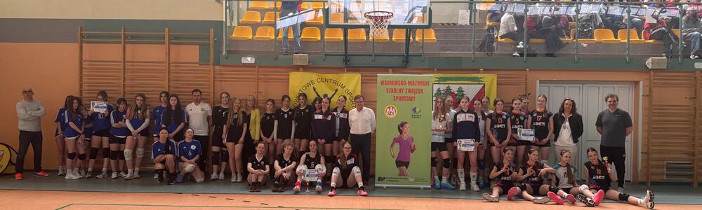Półfinał Mistrzostw Województwa W-M SZS w Piłce Siatkowej Dziewcząt Igrzyska Młodzieży Szkolnej