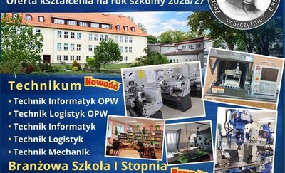 Rekrutacja do Zespołu Szkół nr 1 w Szczytnie