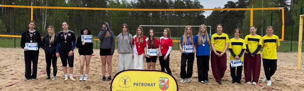 Mistrzostwa Powiatu Szczycieńskiego w Siatkówce Plażowej Dziewcząt i Chłopców Igrzyska Młodzieży Szkolnej