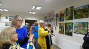 Wernisaż malarski w Gminnym Ośrodku Kultury w Wielbarku