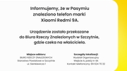 Znaleziono telefon