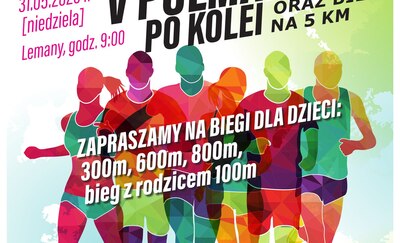 V PÓŁMARATON PO KOLEI CORAZ BLIŻEJ
