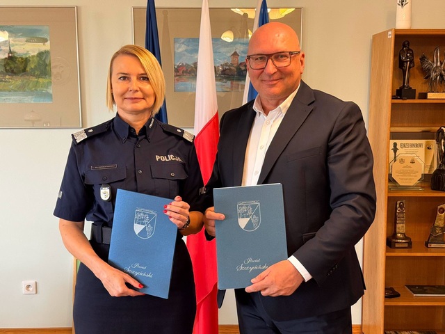 Powiat Szczycieński wspiera Akademię Policji