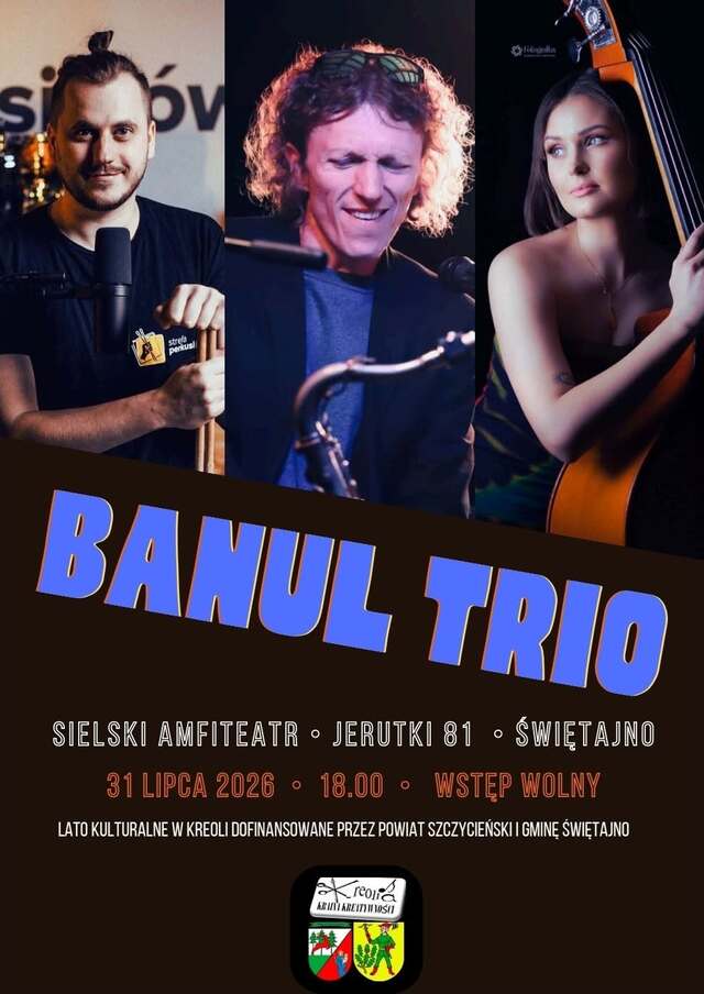 Koncert Banul Trio w Jerutkach